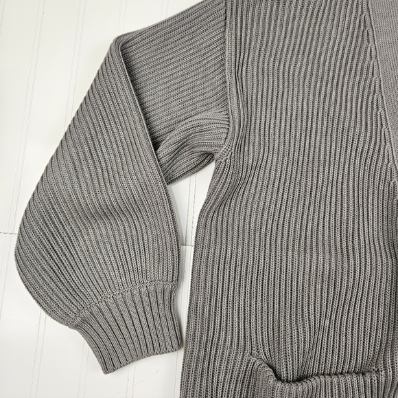 Quince Gray Women's Cardigan Sweater - Picture 5 of 10